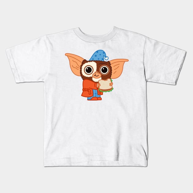 Midnight Snack Kids T-Shirt by ppmid